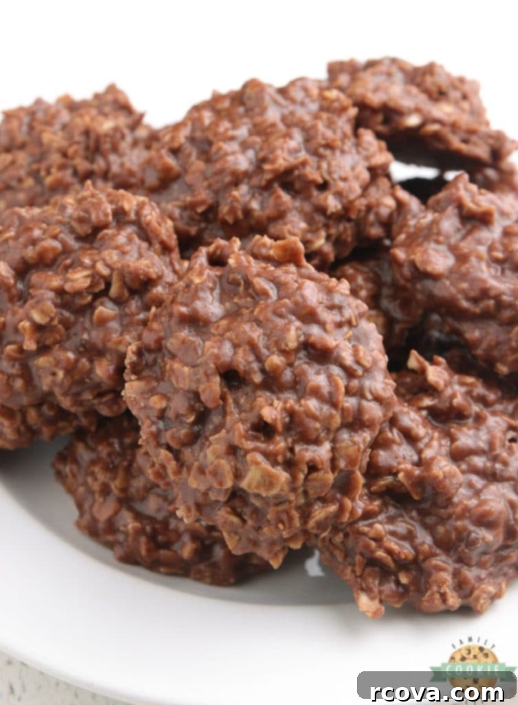 Effortless No-Bake Cookie Delights 6 Delicious Nutella No-Bake Cookies, a twist on the classic with hazelnut spread.