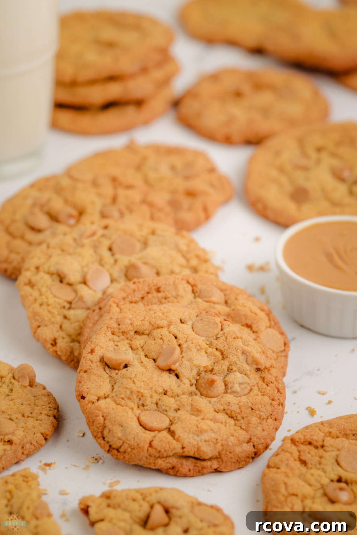 Maple Peanut Butter Delights 5 tray of maple peanut butter cookies