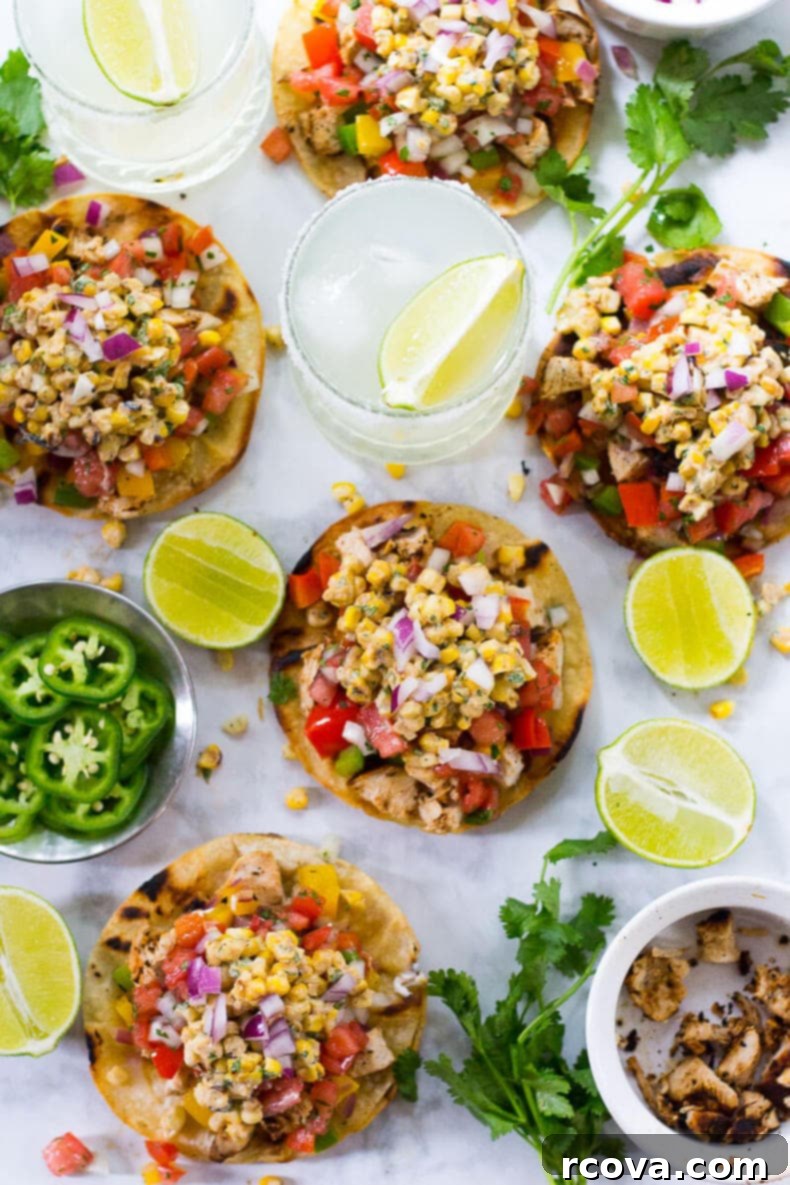 19 Wholesome and Flavorful Corn Creations 12 Mexican Street Corn Tacos with Cajun Chicken and grilled corn.