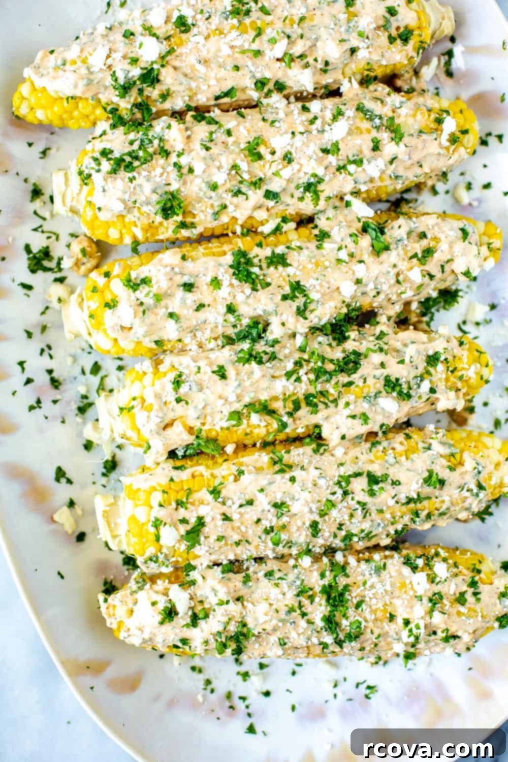 19 Wholesome and Flavorful Corn Creations 20 Instant Pot Corn on the Cob via Eating Instantly, seasoned for a Mexican street corn flavor.