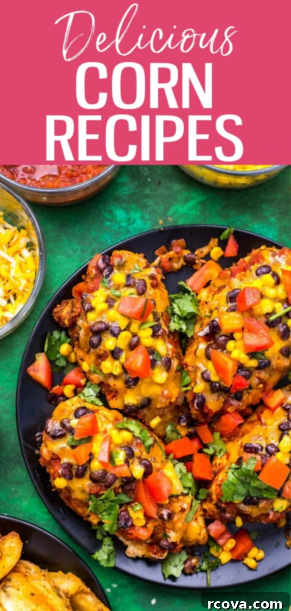 19 Wholesome and Flavorful Corn Creations 24 These Healthy and Delicious Corn Recipes are excellent for using up either fresh or frozen corn! Make corn on the cob, chowder, and more! #corn #healthyrecipes
