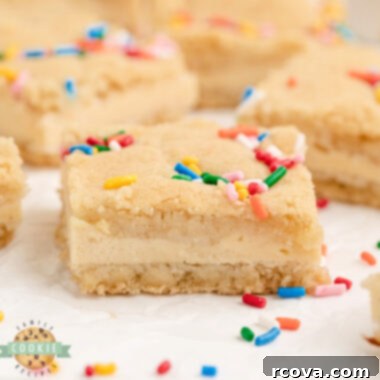 Sugar Cookie Cheesecake Bars 7 img 56145 6