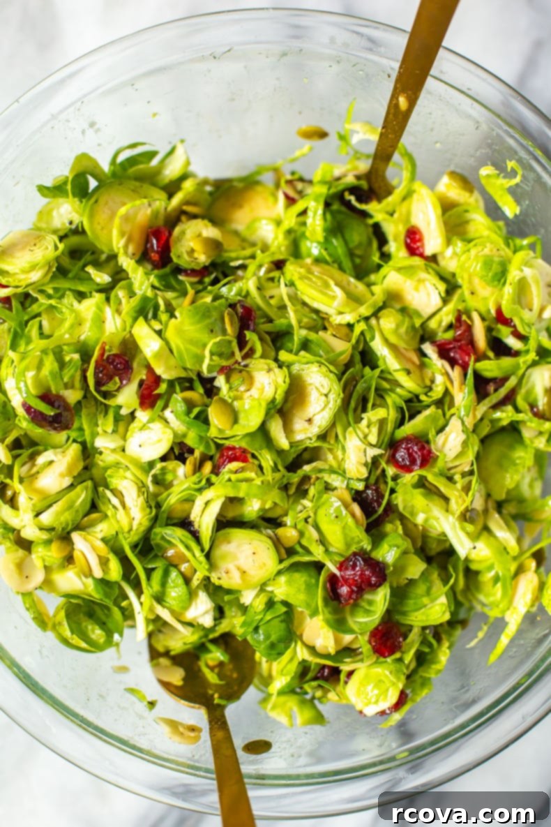 14 Effortless and Delectable Brussels Sprouts Dishes 7 Brussels Sprouts Salad