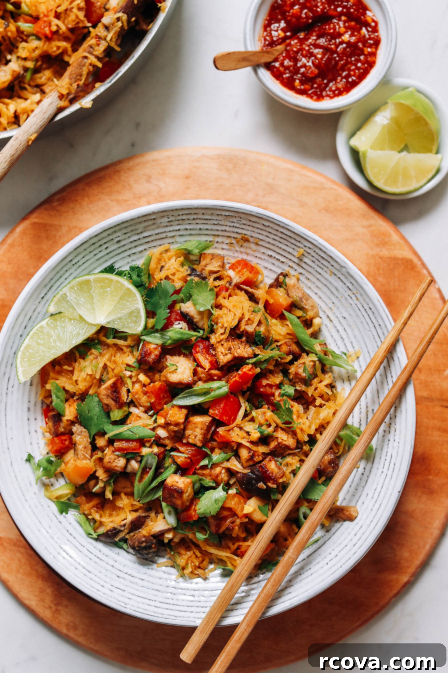 Top 10 Spaghetti Squash Recipes 12 Spaghetti Squash Stir-Fry via Minimalist Baker