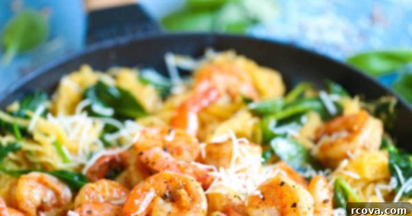Top 10 Spaghetti Squash Recipes 13 Shrimp Scampi Spaghetti Squash via Damn Delicious