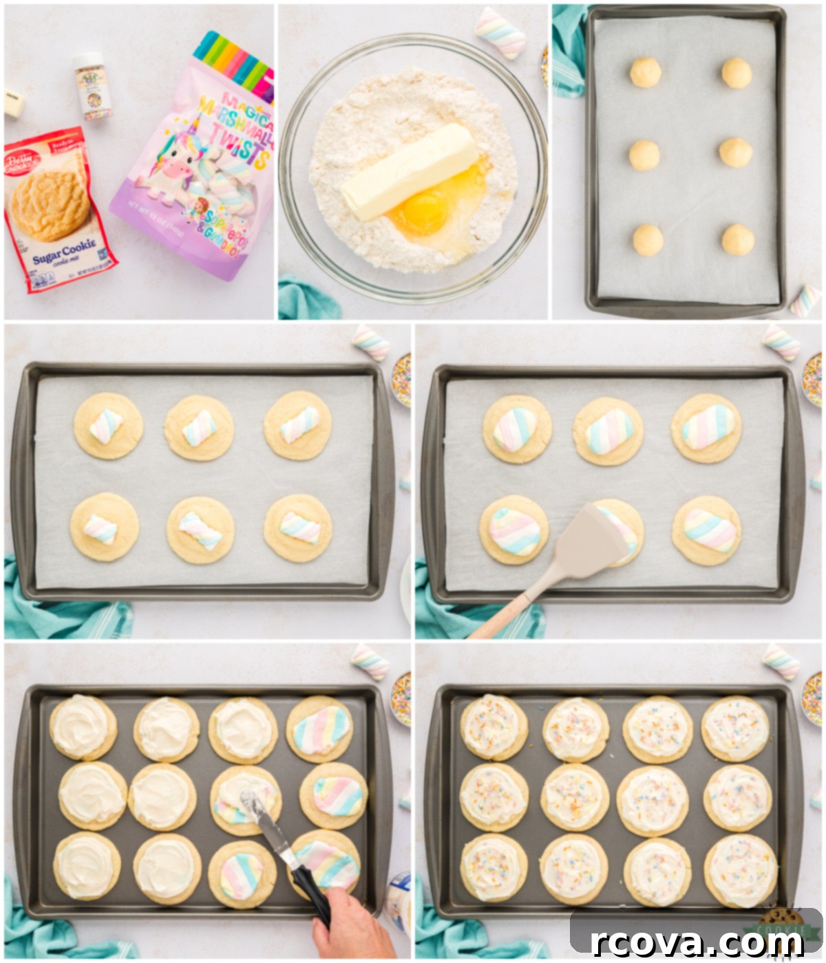 Gooey Marshmallow-Stuffed Cookies 3 How to make Magical Marshmallow Surprise Cookies step-by-step