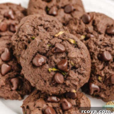 Decadent Chocolate Zucchini Cookies 7 img 57784 6