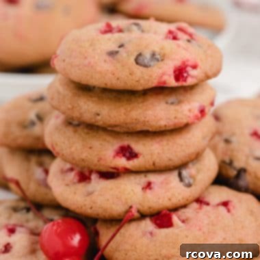 Decadent Cherry Chocolate Chip Cookies 7 Cherry Chocolate Chip Cookies