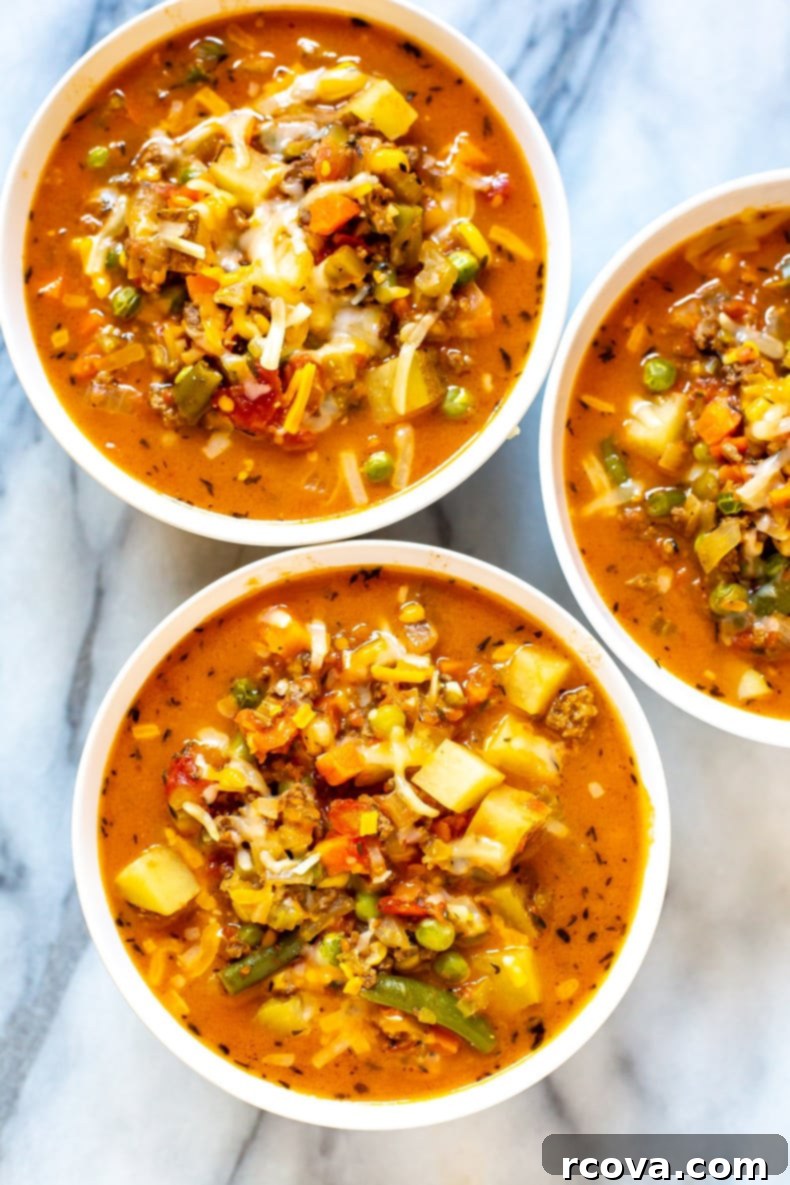 26 Easy and Healthy Pantry Dinners 25 Ultimate One Pot Cheeseburger Soup