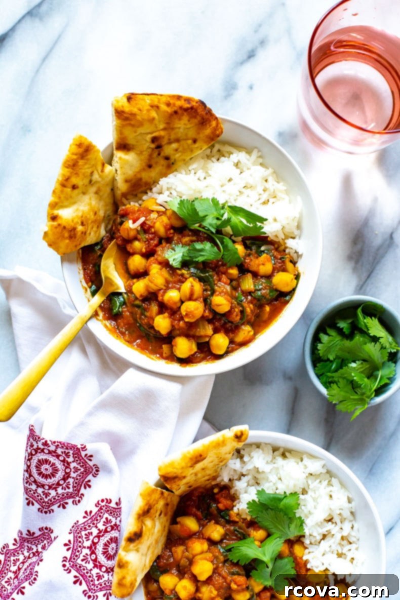 26 Easy and Healthy Pantry Dinners 4 Instant Pot Chana Masala