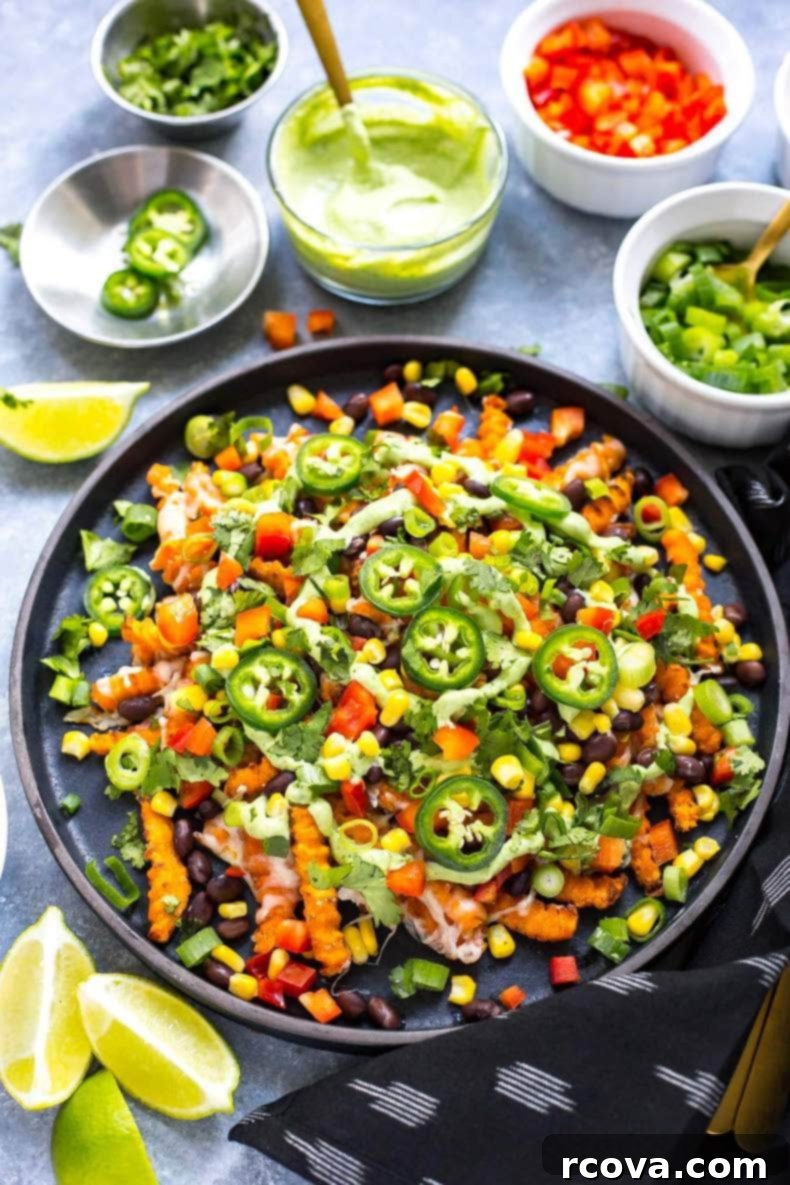 26 Easy and Healthy Pantry Dinners 7 Easy Loaded Tex Mex Sweet Potato Fries