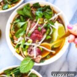 Savory Vietnamese Beef Noodle Bowl 9 Quick and Easy Homemade Pho