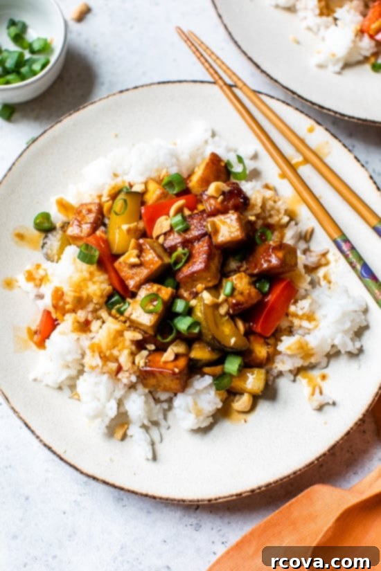 Tofu Transformed: 17 Irresistible Dishes 12 Kung Pao Tofu, a healthy vegetarian take on Chinese takeout.
