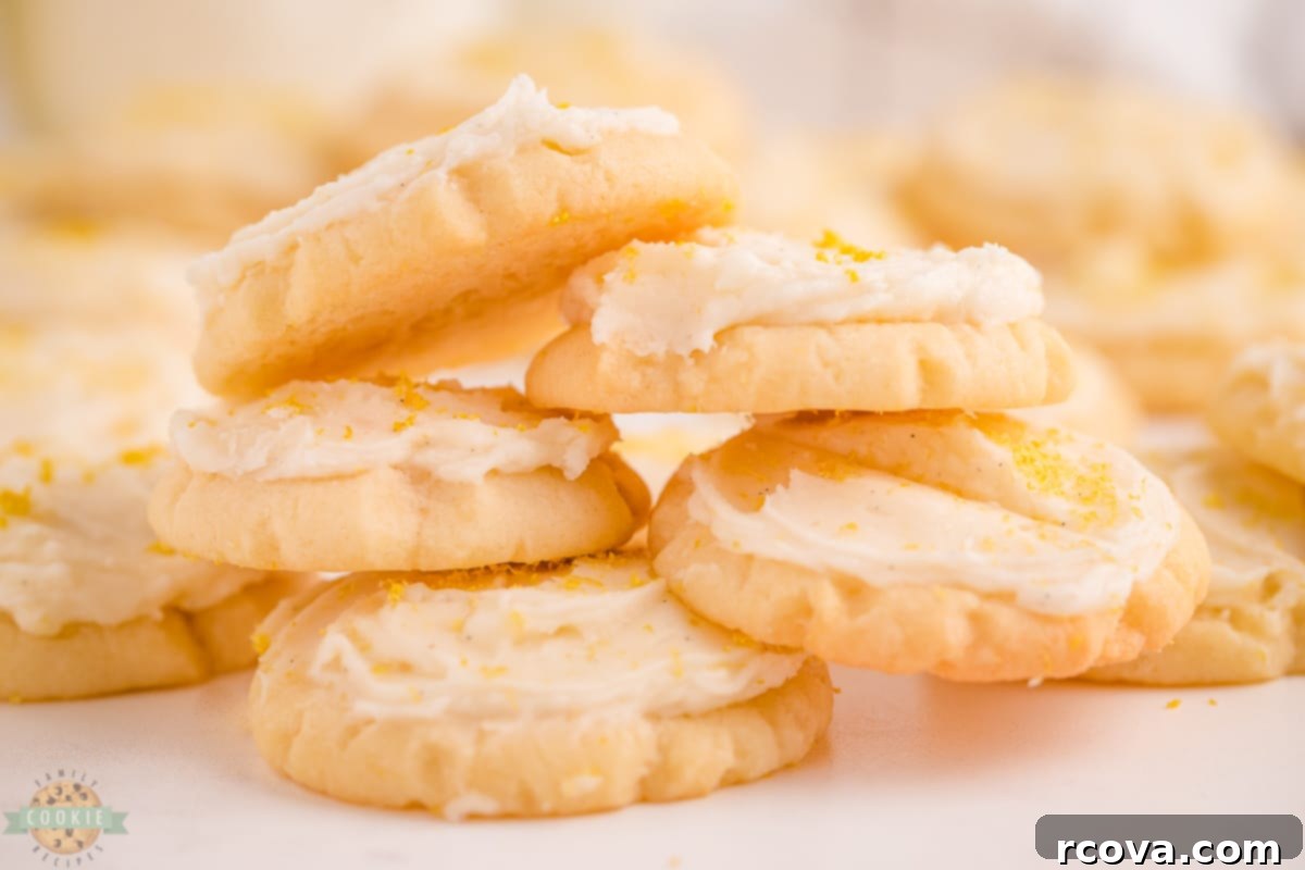 Sugar Cookie Morsels 3 Assortment of mini frosted sugar cookies on a cooling rack