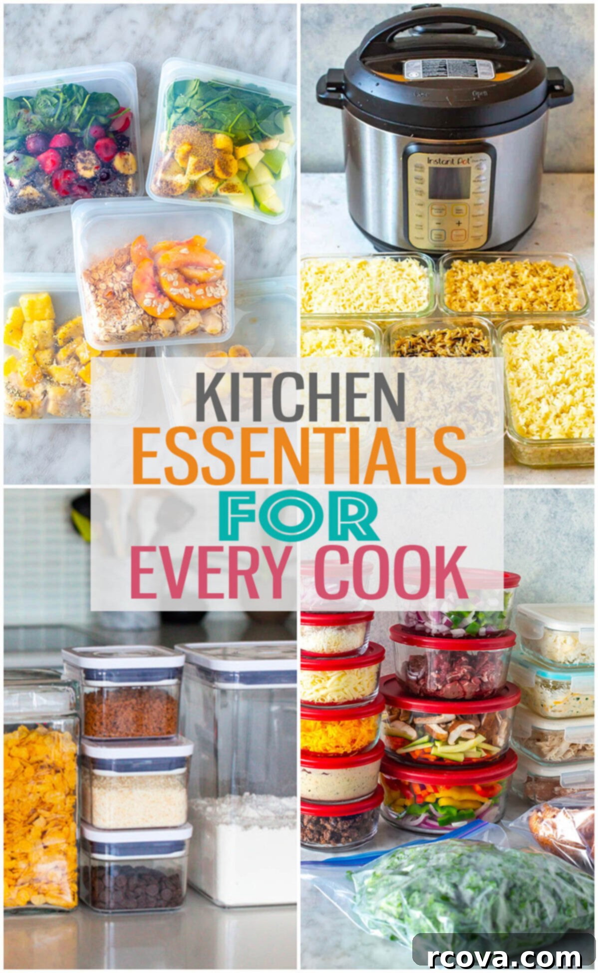 Ultimate Kitchen Setup 2 A collection of kitchen tools with the text "Kitchen Essentials for Every Cook" layered over top, showcasing a variety of must-have items.