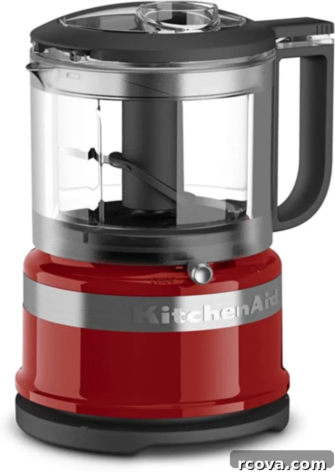 Ultimate Kitchen Setup 28 A 3.5 cup food processor, compact yet powerful for quick chopping.