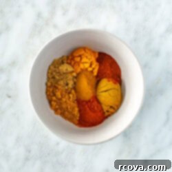 Foolproof Shawarma Spice Mix 4 Bowl of spices making up the homemade shawarma seasoning