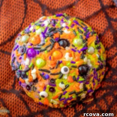 Bewitching Sprinkle Bites 7 Halloween Sprinkle Cookies