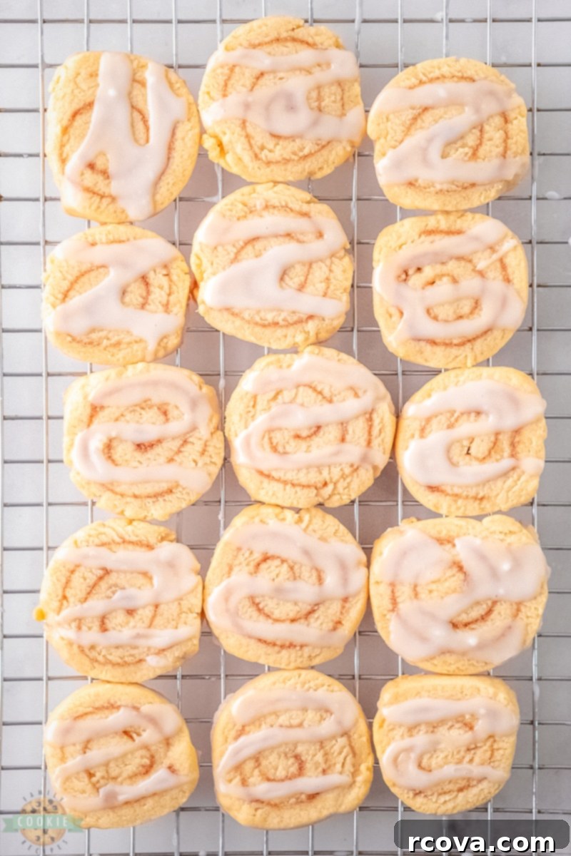 Cinnamon Bun Bliss Cookies 4 Measuring cup with flour for making cinnamon roll cookies.