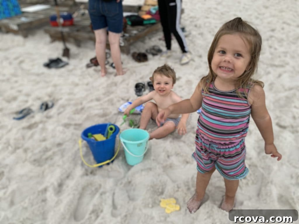 Blissful Berry White Chocolate Oat Cookies 12 A family enjoying the beach in Panama City, Florida.