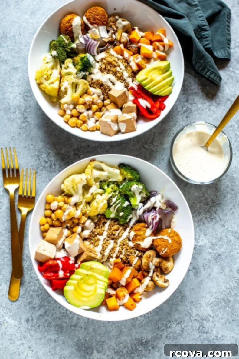 35+ Effortless Pescatarian Meal Prep Recipes for a Balanced Week 20 Easy and Healthy Vegetarian Meals, perfect for building a customizable pescatarian Buddha Bowl.