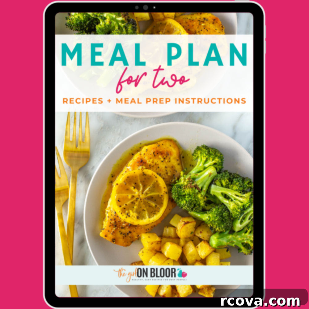 Recipes and Meal Planning for Two 3 Free Meal Plan for Two