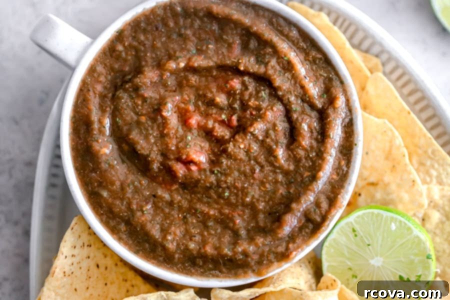 Quick Blender Salsa 4 Homemade Blender Salsa