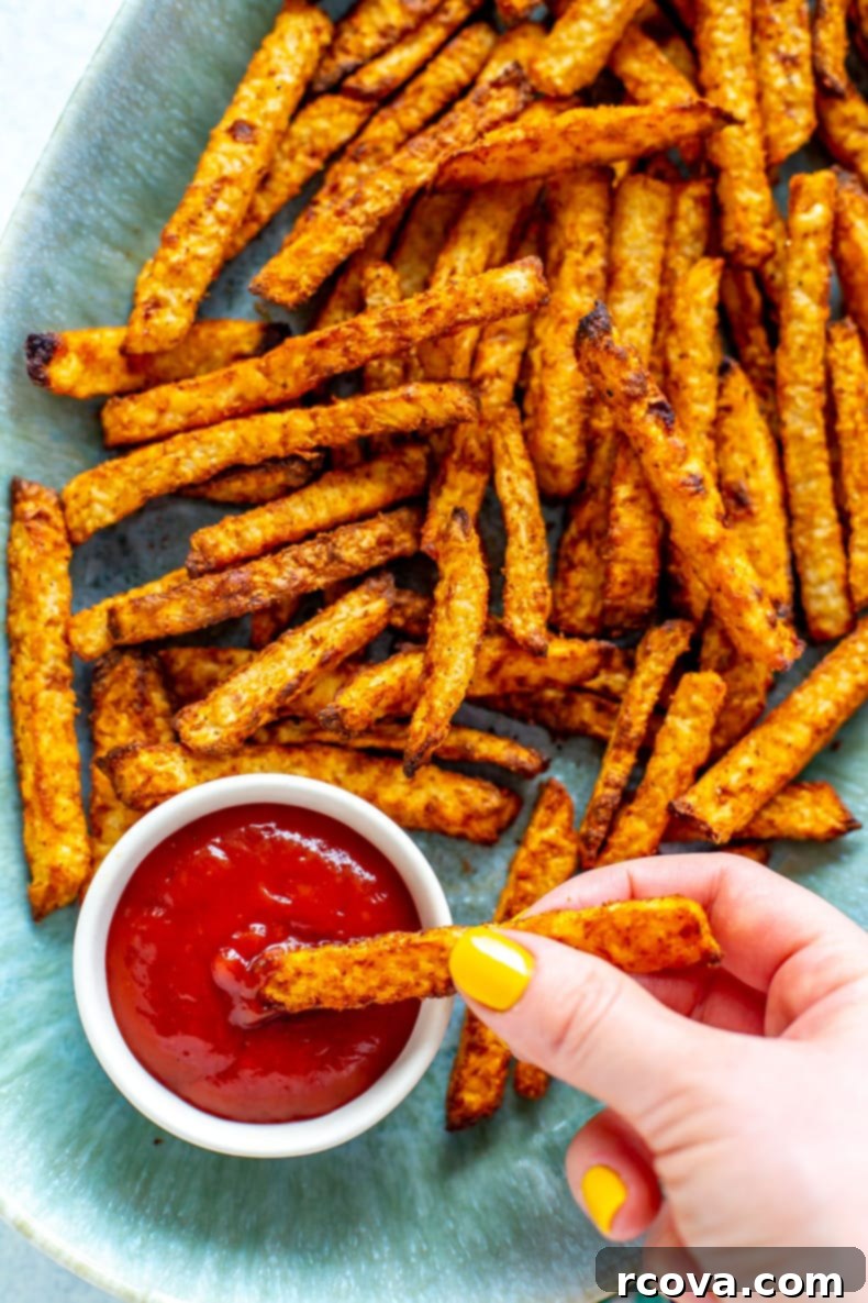 Effortless & Flavorful: 18 Air Fryer Delights 19 Low Carb Jicama Fries