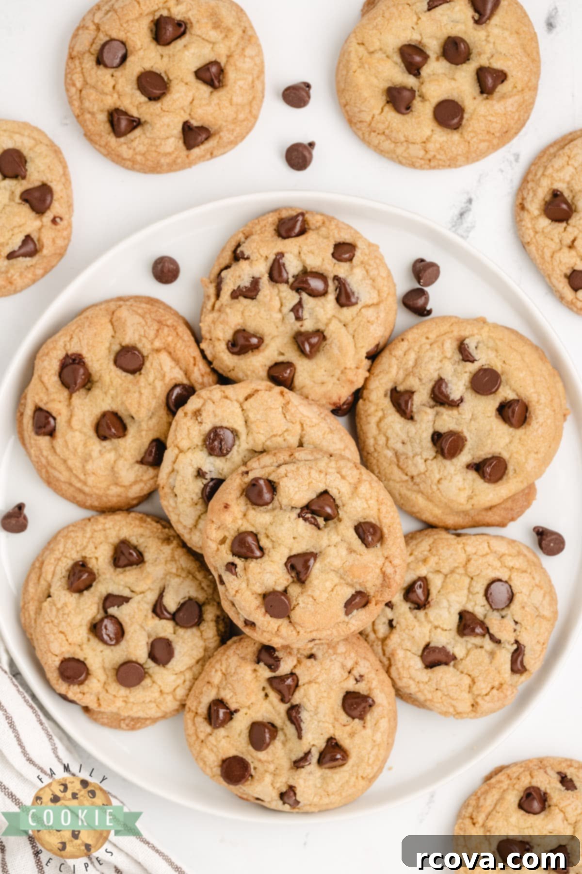 Decadent Chocolate Chip Delight 12 The best Chocolate Chip Cookies are soft, chewy, and easy to make too! After trying dozens of different chocolate chip cookie recipes, I decided that this one is the absolute best!
