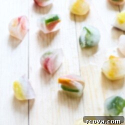Homemade Infused Ice Cubes 8 DIY Flavoured Ice Cubes