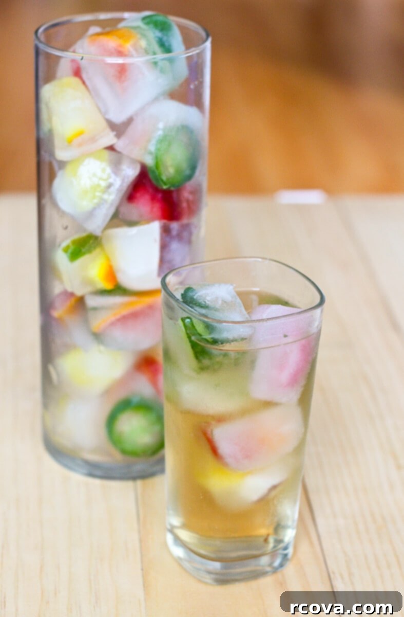 Homemade Infused Ice Cubes 5 DIY Flavoured Ice Cubes