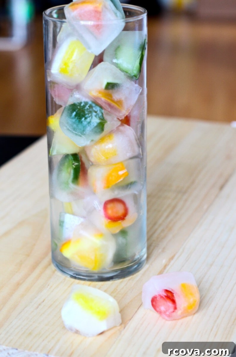 Homemade Infused Ice Cubes 7 DIY Flavoured Ice Cubes
