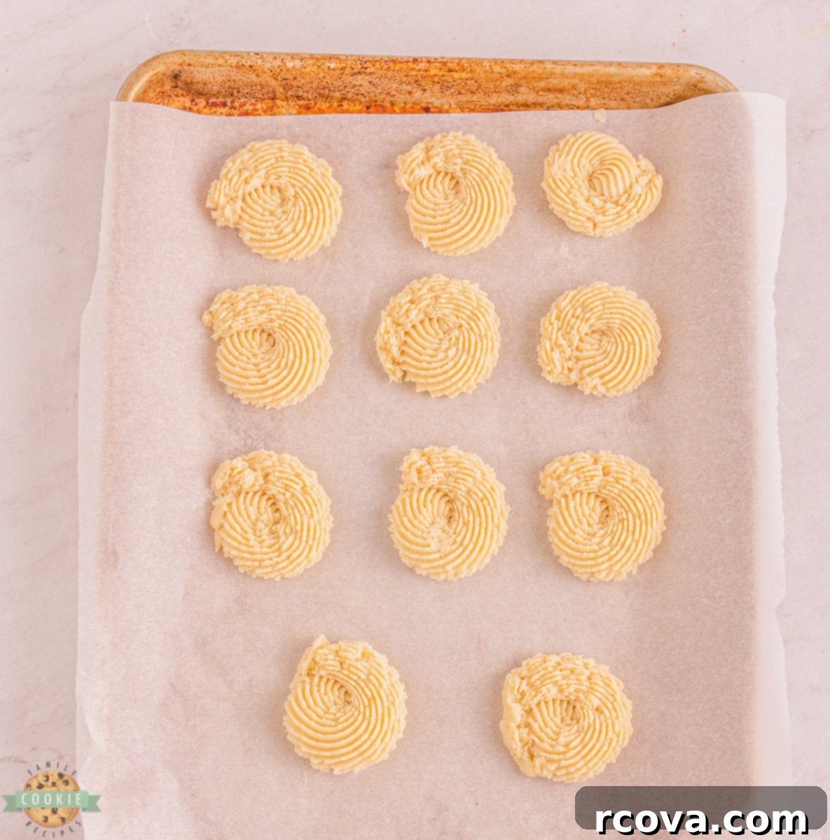 Homemade Butter Cookie Box Recipes 6 Piping Butter Cookies