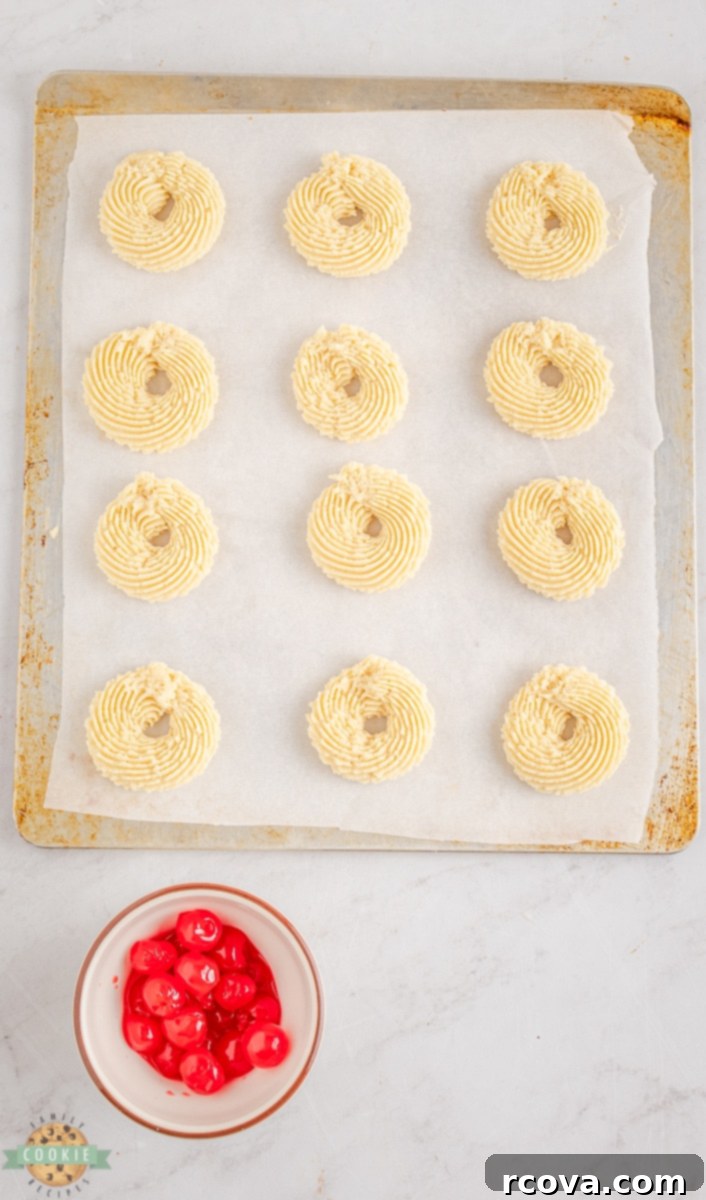 Sweet Cherry Butter Delights 5 Mixing cookie dough in a stand mixer