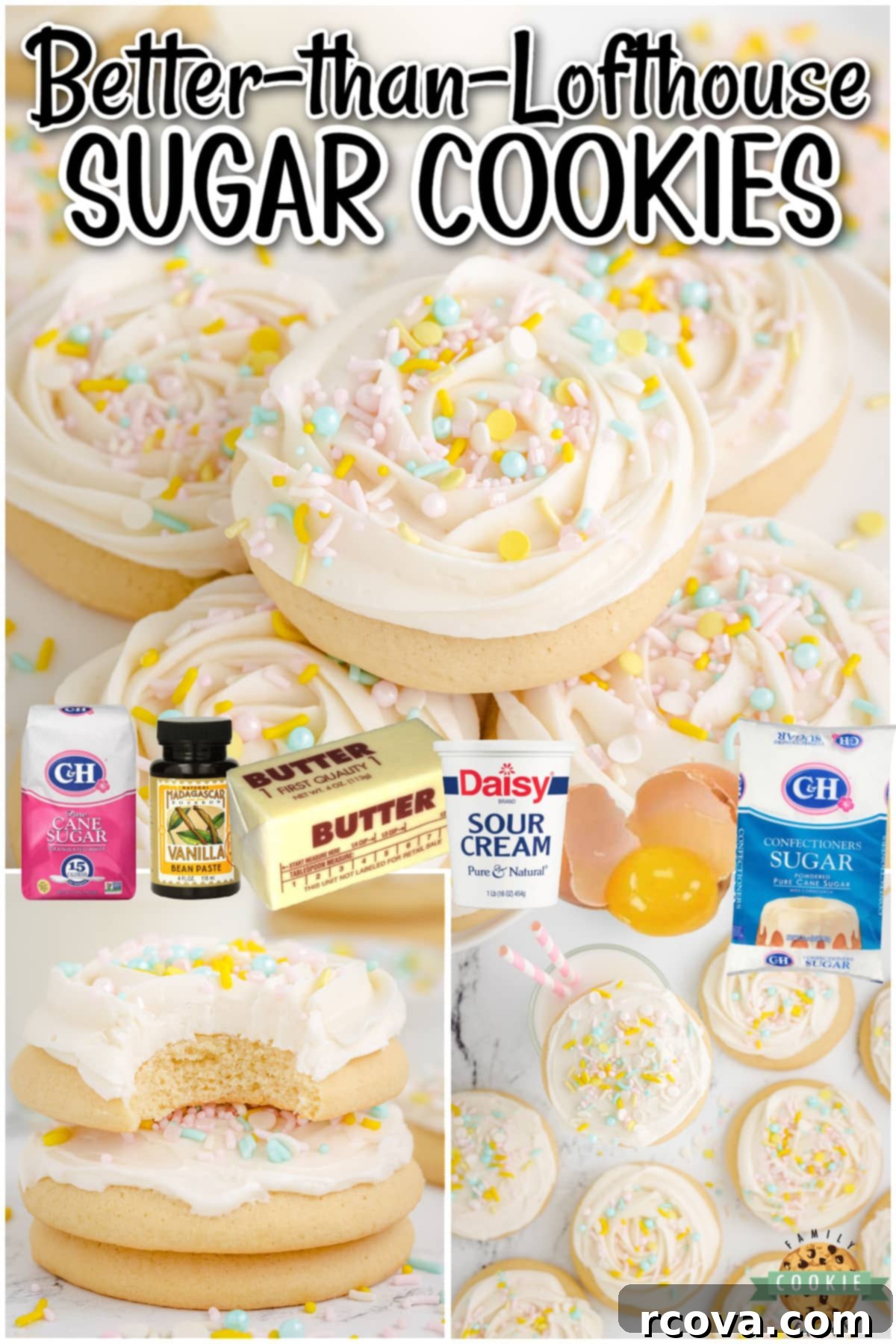Pillowy Soft Sugar Cookies 11 Super Soft Sugar Cookies will soon be your new go-to sugar cookie recipe! Soft, buttery cookies with lovely flavor just melt in your mouth!