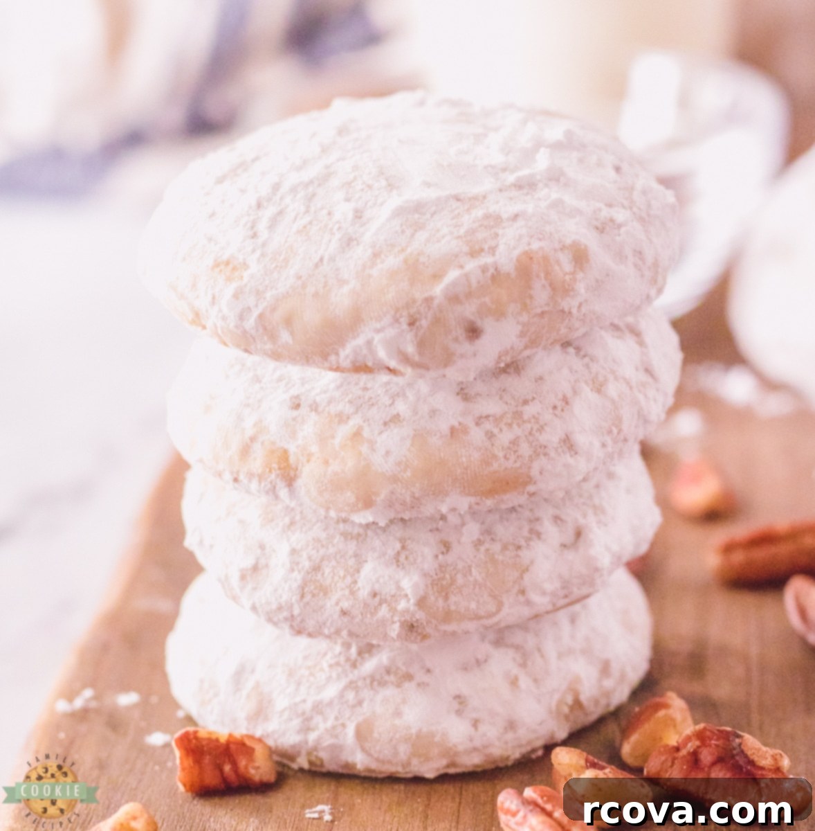 Classic Danish Wedding Cookies 2 Classic Danish Wedding Cookies