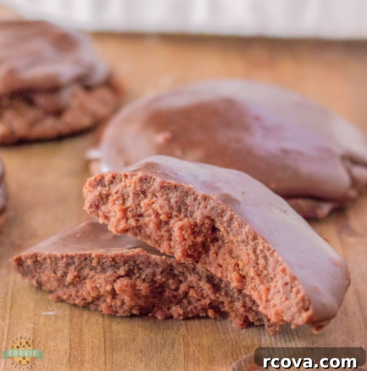 Texas Sheet Cake in Cookie Form 2 texas sheet cake cookies