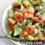 Spicy Buffalo Shrimp Caesar Salad 2 Buffalo Shrimp Caesar Salad