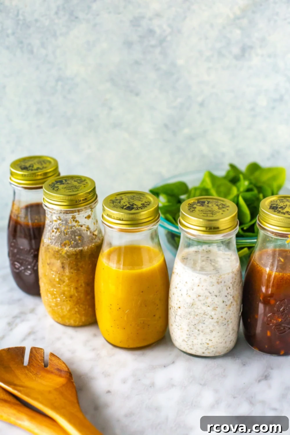 Flavor Harmony: Your Go-To Pairing Playbook 4 Homemade Salad Dressings