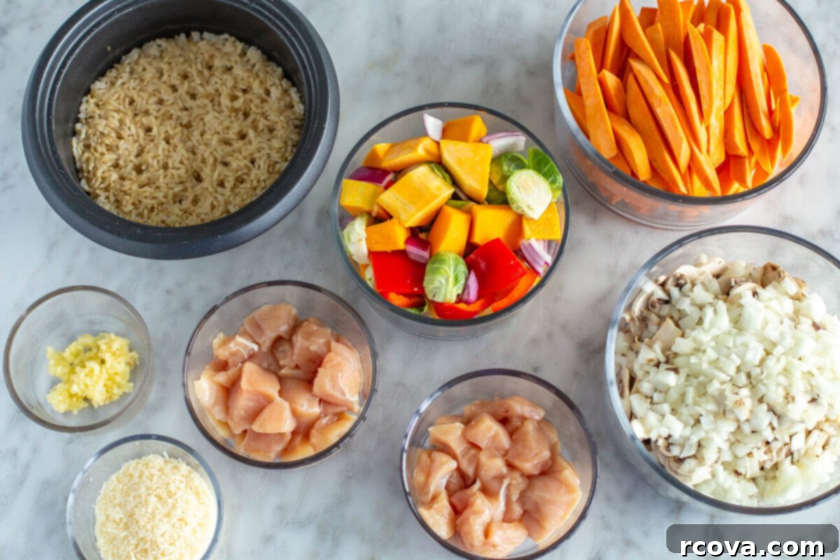 Master Meal Prep: Free Checklist Template 5 Dinner prep pro, showing a person efficiently preparing ingredients.