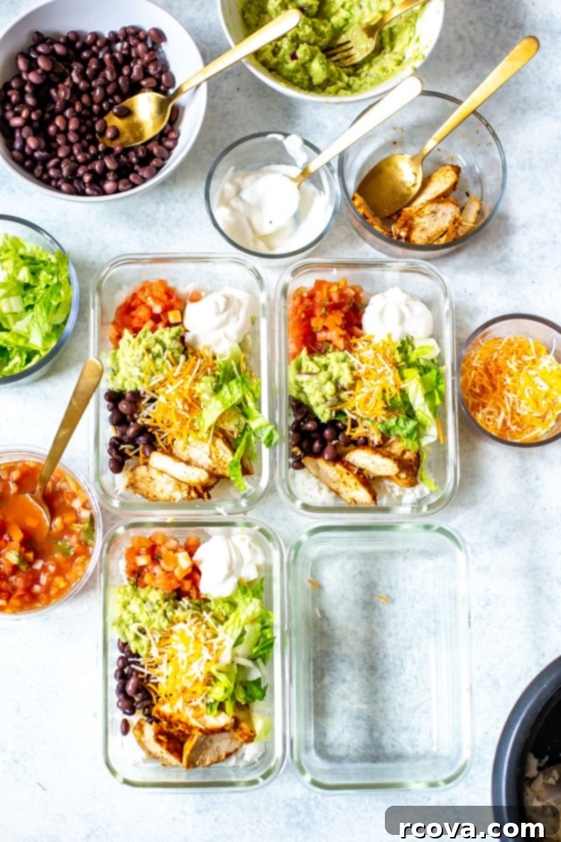 Meal Prep Mastery: The Art of Perfect Portions 6 Taco Bell Power Bowl, an example of a customizable, portion-friendly meal.
