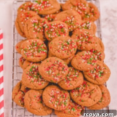 Bite-Sized Gingerbread Cookies 7 A festive plate of mini gingerbread cookies