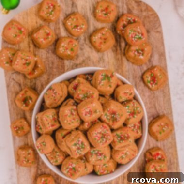 Festive Gingerbread Morsels 7 Christmas Gingerbread Cookie Bites, a perfect holiday treat