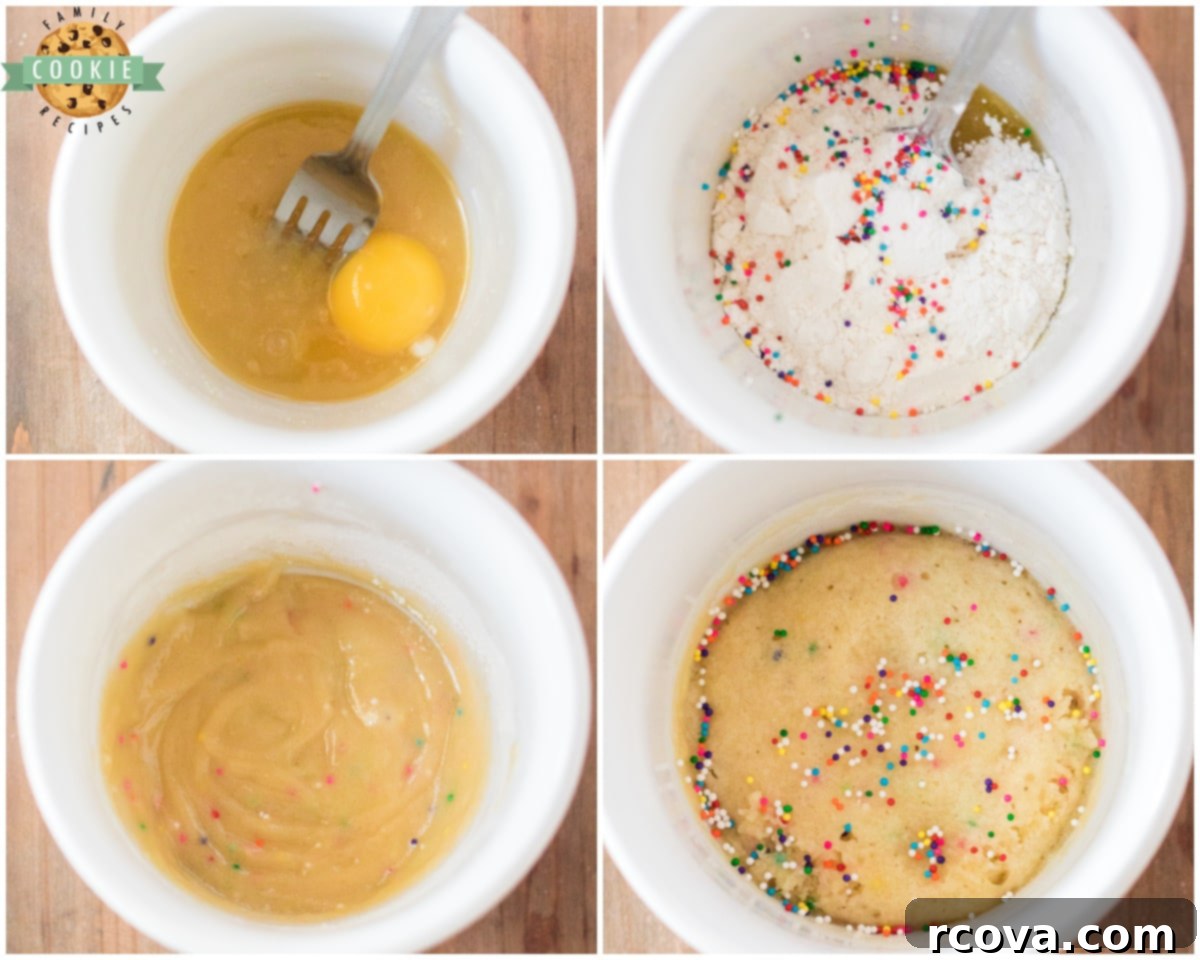 Simple Mug Sugar Cookie 4 how to make a sugar cookie in a mug