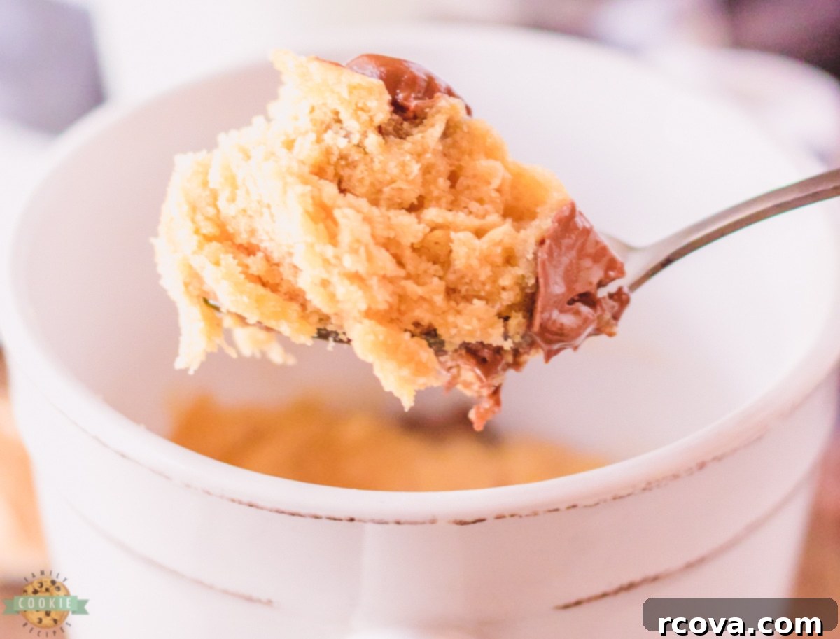 Quick Peanut Butter Mug Cookie 7 img 7245 6