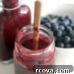 Sticky Sweet Blueberry Maple BBQ Ribs 2 Homemade Blueberry Maple BBQ Sauce