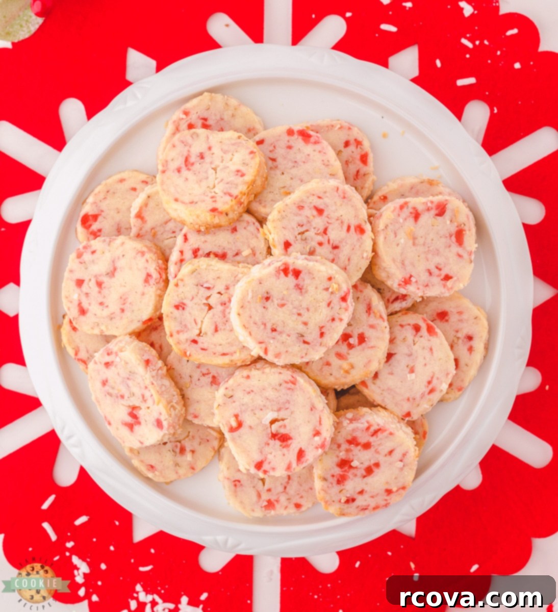 Santa Beard Bites 4 Ingredients for Santa's Whiskers Cookies