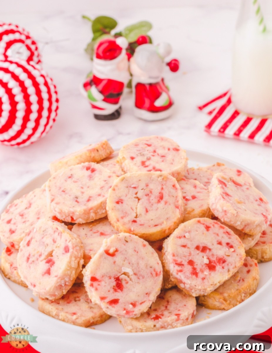 Santa Beard Bites 5 Forming Santa's Whiskers Cookies dough logs