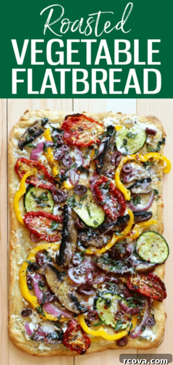 Rustic Roasted Vegetable Flatbread 10 Roasted Vegetable Flatbread inspiration for Pinterest