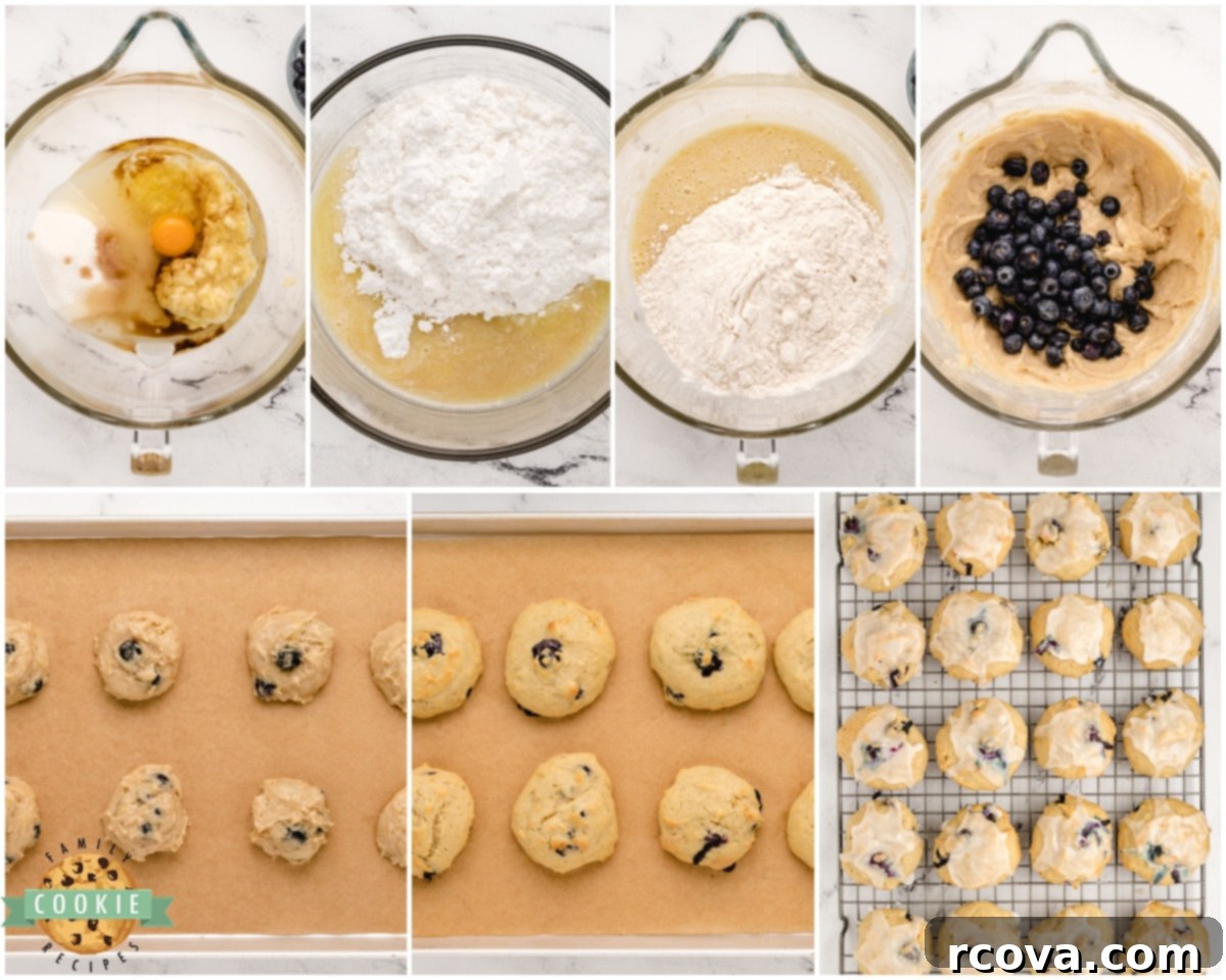 Blueberry Banana Cookie Delights 5 how to make blueberry banana cookies